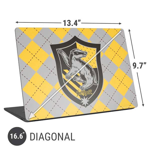 Wizarding World Harry Potter Hufflepuff Crest Universal Laptop 16.6in (13.4 x 9.7in) Skin